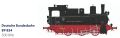 Dampflok BR 89 854 DB IIIb schwarz/rot FS